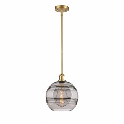 Rochester - 1 Light Stem Hung Mini Pendant In Industrial Style-11.63 Inches Tall and 10 Inches Wide