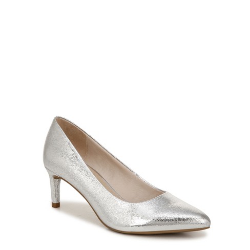 Lifestride Womens Alexis High Heels Silver Metallic 6 M : Target