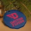 University of Dayton Secondary Porcelain Scalloped Holiday Christmas Tree Ornament - 4 of 4