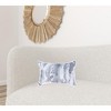 HomeRoots 5" X 12" X 20" 100% Natural Rabbit Fur Grey Pillow - 2 of 4
