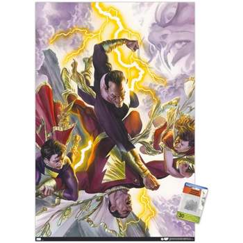 Trends International DC Comics Justice League - Black Adam and Shazam Unframed Wall Poster Prints
