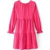 Lands' End Kids Long Sleeve Velvet Dress - 3 of 3