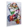 Trademark Fine Art-Artpoptart 'Mario' Floating Brushed Aluminum Art - 2 of 3