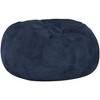 CAVINAS Round Microsuede Bean Bag Chair for Adults & Kids,Soft Bean Bag Ottoman,Accent Chairs for Living Room - 3 of 4