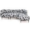 EROMMY flatable Couch Set, Portable Oxford Fabric Blow Up Couch Lounger, Outdoor Comfortable Air Seating Set - 2 of 4