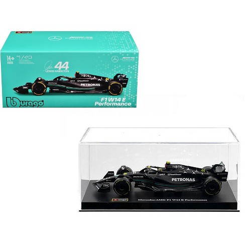 Mercedes-AMG F1 W14 E Performance #44 "Petronas" "F1 World Championship" (2023) w/Driver 1/43 Diecast Model Car by Bburago - image 1 of 4