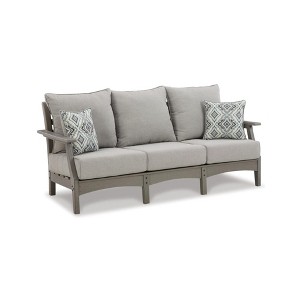 Chic Crate Weather Resistant Standard Patio Sofa - 1 of 4