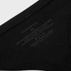 Wherewithal Women's EveryWhere Seamless Thong Black - 3 of 4