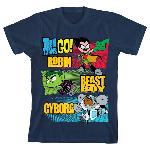 Teen titans go shirt sale