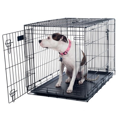 PETMAKER 2 Door Foldable Dog Crate Cage 