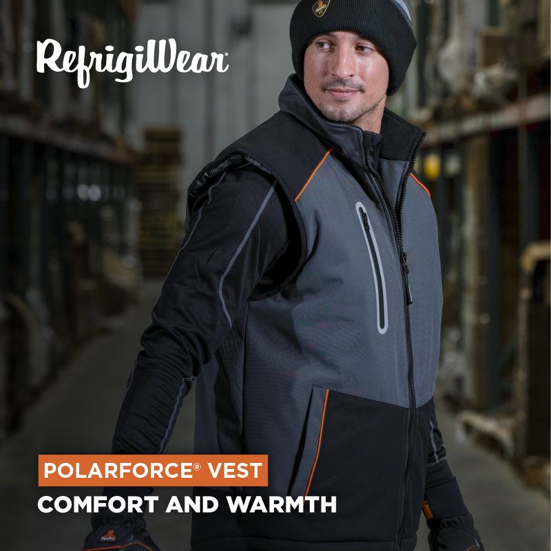 RefrigiWear PolarForce Insulated Water Repellent Vest, 3 of 8