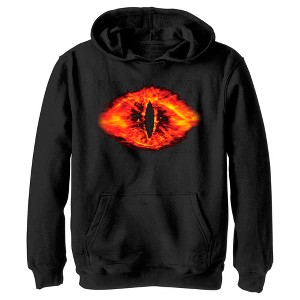 Boy's Lord of the Rings Fellowship of the Ring Eye of Sauron Pull Over Hoodie - 1 of 4