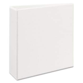 Avery Heavy-Duty View Binder with DuraHinge, EZD Ring, Extra-Wide Cover, 3 Ring, 3" Capacity, 11 x 8.5, White, (1321)
