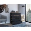 NicBex Modern 4 Drawers Dresser with Superior Top Wooden Closet Organizers and Storage for Bedroom, Living Room, Hallway - 2 of 4