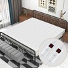 Tangkula 80" x 78" Heated Mattress Pad King Size Machine Washable Electric Bed Warmer - 2 of 4