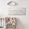 Stupell Industries You Make Me Happy Quote Rustic Rainbow Arches - 2 of 4