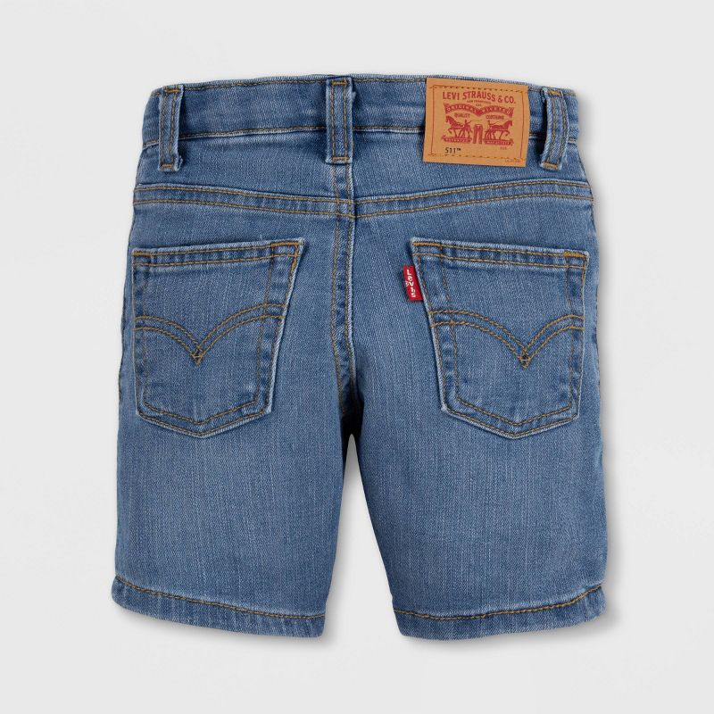 Levi's® Toddler Boys' Performance Jean Shorts, 2 of 7