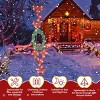 Syemin Decorative Holiday Scene Props JOY Letter Sign Christmas Yard Decorations Outdoor Holiday Indoor Decor Holiday Displays, Red, 9.8"*9.8"*47.2" - 3 of 4