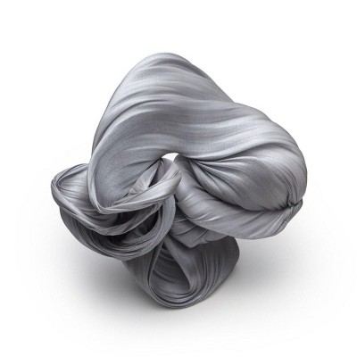 Kitsch Textured Dinner Scrunchie - Silver