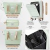 Kumasinova 4Pcs Hardside Luggage Set with USB Ports,Durable ABS Spinner Suitcases with TSA Lock&Cup Holder,20"/28" Impact-Resistant Luggage - 3 of 4