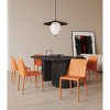 Set of 4 Paris Saddle Leather Dining Chairs - Manhattan Comfort - 2 of 4
