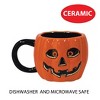 Beistle Beistle Vintage Halloween Ceramic Jack-O-Lantern Mug, 12 oz orange - 4 of 4