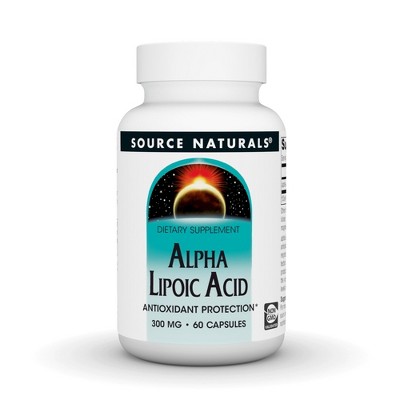 Alpha Lipoic Caps 300mg by Source Naturals, Inc.  -  60 Capsule
