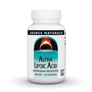 Alpha Lipoic Caps 300mg by Source Naturals, Inc.  -  60 Capsule - 1 of 3