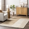 Nuloom Chastain Geometric 8x10 Jute Indoor Area Rug for Dining Room Rug Neutral Rug Living Room Rug Kitchen, Natural/Ivory - 2 of 4
