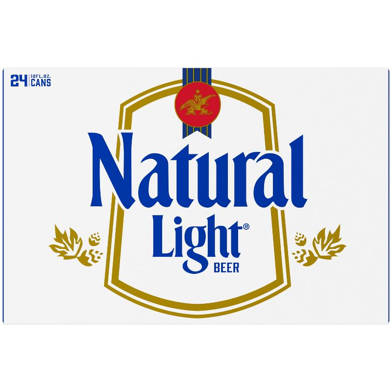 Natural Light Beer - 24pk/12 fl oz Cans, 6 of 12