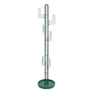 YIYIBYUS Clothing Rack Stand, Freestanding Coat Rack, Cactus Shape Clothing Stand - 1 of 4