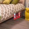 Unique Bargains Bed Bedside Hanging Remote Control Caddy Organizer 4 Pockets Storage Bag - 4 of 4