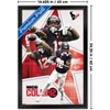 Trends International NFL Houston Texans - Nico Collins 25 Framed Wall Poster Prints - 3 of 4
