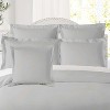 Nestl Soft Pillow Shams Set of 2, Double Brushed Microfiber Pillow Covers, Premium Pillow Shams With 1.5” Flange - 2 of 4