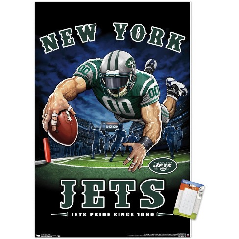 Evergreen Ultra-thin Edgelight Led Wall Decor, Helmet, New York Jets- 19.5  X 15 Inches Made In Usa : Target