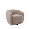 CAVINAS Modern Accent Chair Swivel Chair with 360 Degrees Barrel Chair Comfy Chair Living Room Chair - 2 of 4