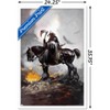 Trends International Frank Frazetta - Death Dealer 1 Framed Wall Poster Prints - 3 of 4