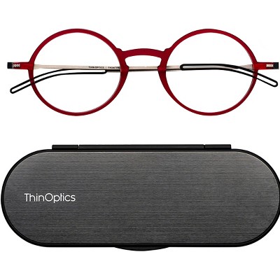 Thinoptics Secure Fit Armless Ultralight Reading Glasses With Universal Pod  Case : Target