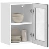 CLIHOME Bathroom Wall Mounted Cabinet, Narrow Wall Cabinet, Hanging Cabinet for Living Room, Multi-Function Kitchen Side Cabinet - 3 of 4