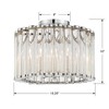 Crystorama Lighting Elliot 4 - Light Flush Mount in  Polished Nickel - 4 of 4