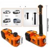 VisioGear Car Jack kit, 5 Ton Hydraulic Jack Lift with Impact Wrench for SUV, MPV Sedan, Orange, 14.6"*13.4"*6.9" - 3 of 4