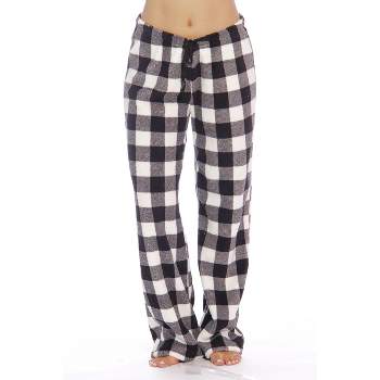 Taqqpue Women's Plush Pajama Pants Plus Size Soft Comfy Fuzzy