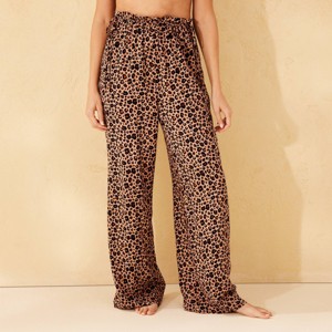 Women's Ruffle Waist Cover Up Pants - Shade & Shore™ - 1 of 4