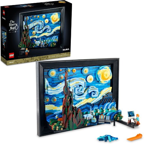 Van Gogh's Sunflowers  Lego painting, Lego creative, Lego art