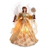Kurt Adler 18" Fiber Optic Gold Angel Treetop - 2 of 4