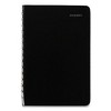 DayMinder Daily Appointment Book, 8 x 5, Black Cover, 12-Month (Jan to Dec): 2025 - 3 of 4