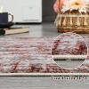 Washable Runner Rug - Modern Abstract, Non-Slip, Stain-Resistant, Low Pile, Distressed, Hallway or Entryway - 2 of 4