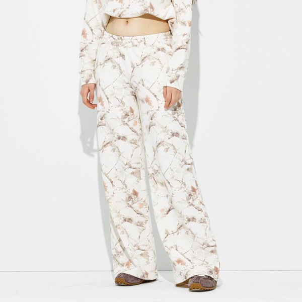 Pantalones de pierna ancha con cintura elástica para mujer - Wild Fable™