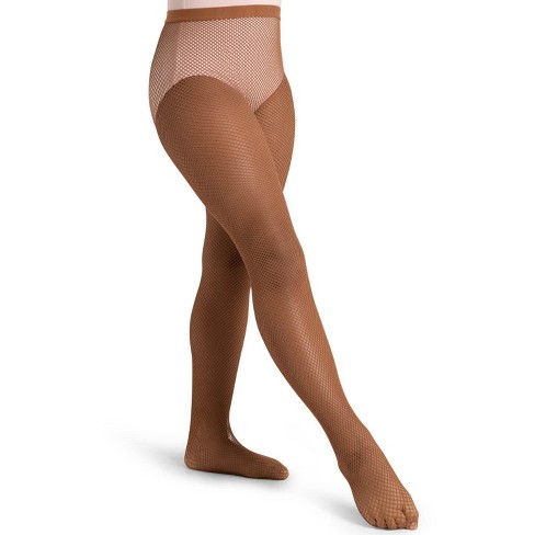 Capezio Maple Professional Fishnet Seamless Tight - Girls Large/x-large :  Target