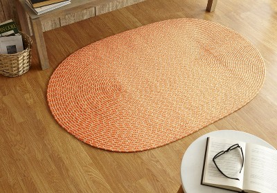 Better Trends Country Braid Collection is Durable and Stain Resistant  Reversible Indoor Area Utility Rug 100% Polypropylene in Vibrant Colors,  96 x